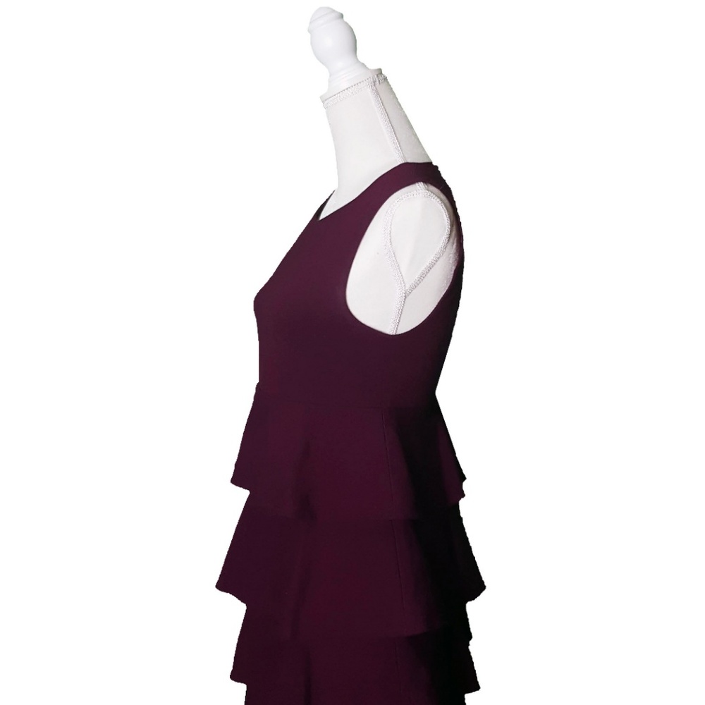 Theory Womens Sleeveless Tiered Knit Dress Small - Picture 3 of 8